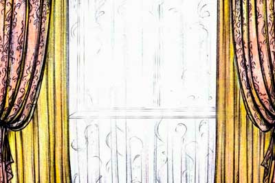 дизайн-проект штор